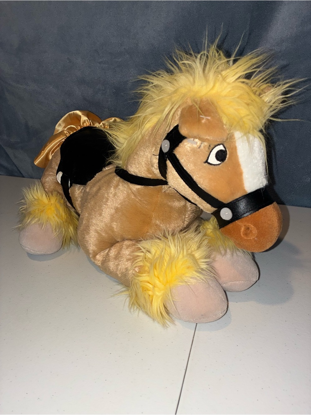 Philippe Vintage Disney Belle’s Horse Beauty and the Beast Stuffed Collectible